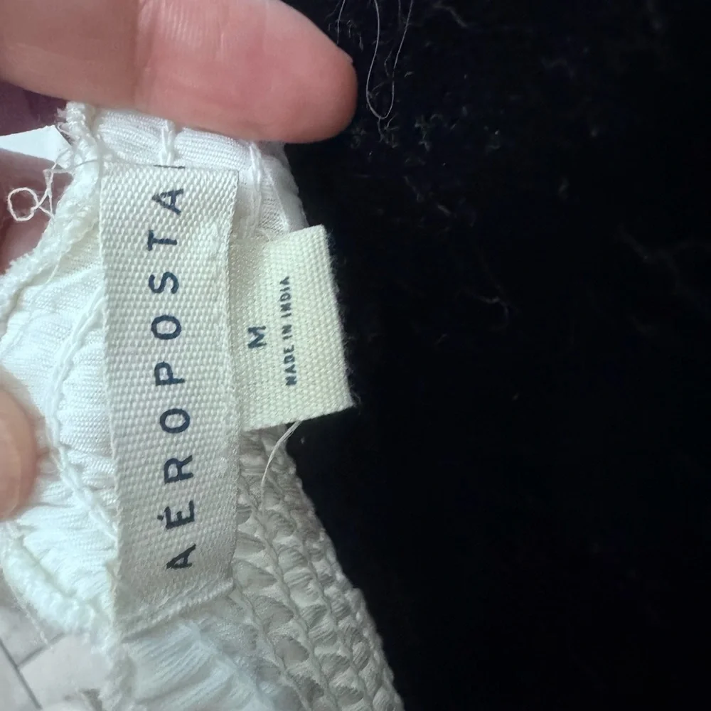 Aeropostale Strapless White Floral Dress - Picture 6 of 6